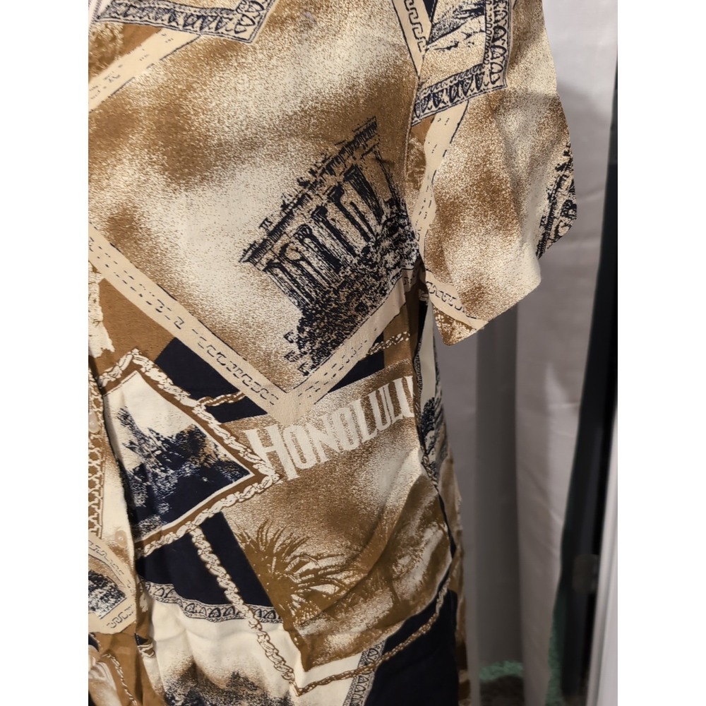 Vintage Jones New York 90's 2- Piece Hawaii Print Set 10/12 READ - Picture 3 of 14
